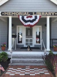 Dog at Library