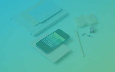 Notebook and iPhone with a copy of the G DIGITAL MARKETING PTE. LTD. whitepaper, "Navigating the Modern Digital Marketing Mix."